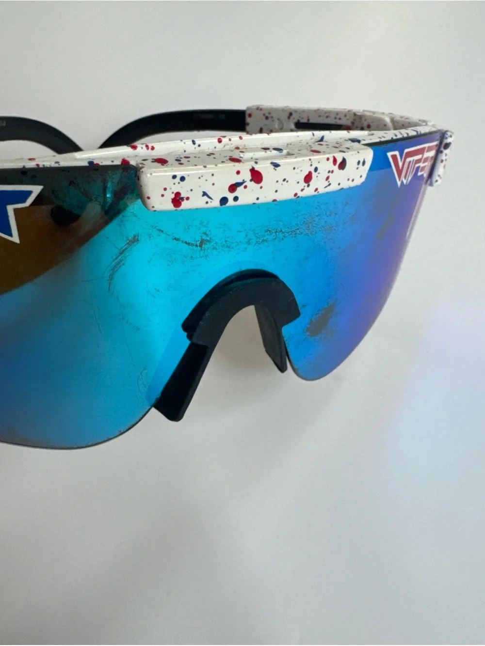 Pit Viper The Merika Original 2.0 HDPV Polarized Blue Sunglasses Sports Case